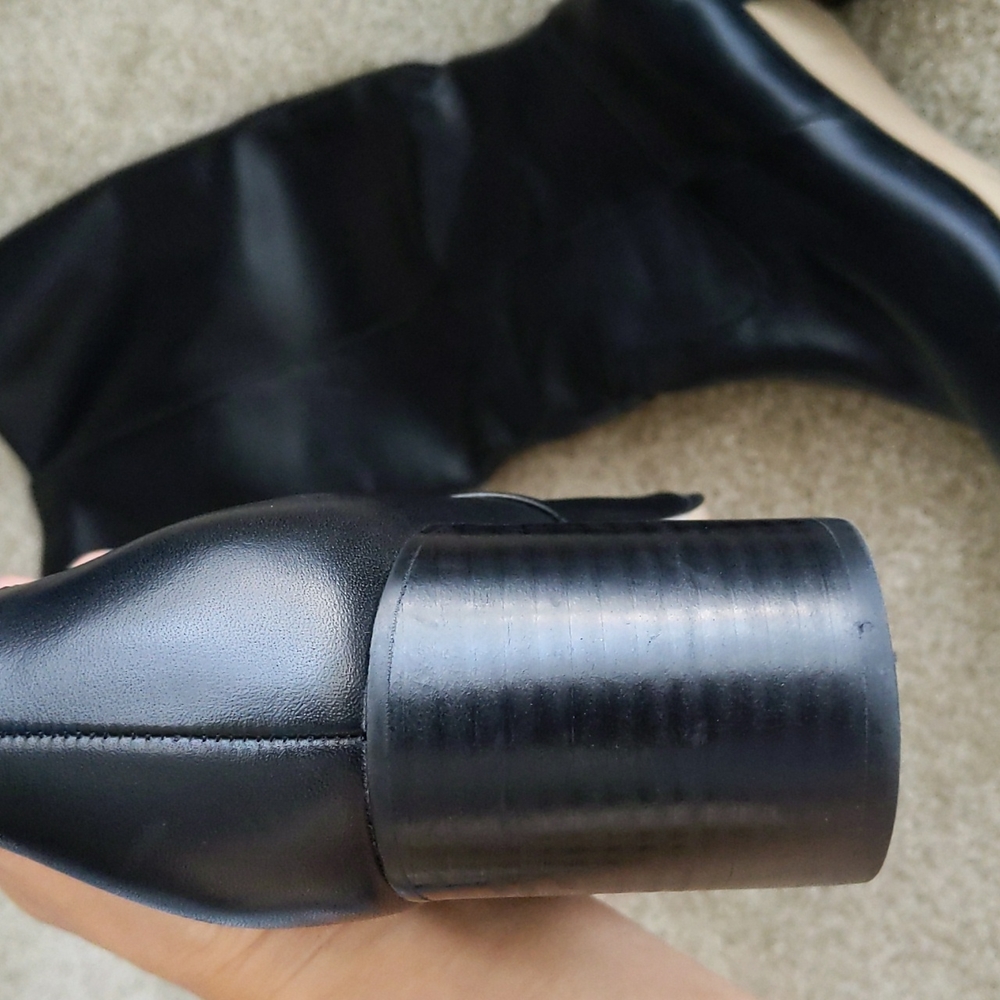 Mark Fisher black leather boots 8 - Picture 10 of 16